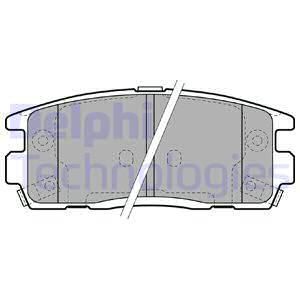 05P1323 Fren Balata Arka Ikazli Chevrolet Captiva (C100) 2.0 D 2006-2012 / Captiva (C140) 2.0 D 2012-2014 / Opel Antara 2.0 Cdti A-T 2007-
