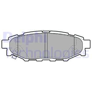 BRE-P 78 020 Fren Balatasi Arka (Subaru  Forester-Impreza 2.0 08- Outback 2.5 3.0 03-08) Low-Met