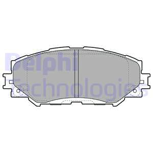 L10-1108 Fren Balata On Toyota Corolla (E15_) 1.6 Vvt-I 2007-2012 / Auris (Zre15) 1.6 Vvt-I 2007-2012