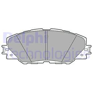 DEL-LP2003 Balata Fren On-(Toyota  Rav4 06/11 / Rav4 12/18 / Auris  Hybrid  11/ )