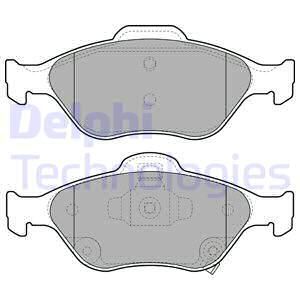 DEL-LP2005 Balata Fren On-(Toyota  Yaris 06/11  1.5 Hybrid  12/ )  Fransa Montaj