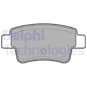 ZEG1241-00 Fren Balata Arka Citroen C4 Picasso (Ud) 1.6 Hdi 2006-2013 / Citroen C4 Grand Picasso (Ua) 1.6 Hdi 110 Hp 2006-