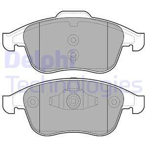 L10-1242 Fren Balata On Renault Laguna Iii (Bt0/1) 2.0 Dci 2007-/ 2.0i 16v 2007- / Megane Iii 2.0 Dci 2008-2015/ Latitude 1.5 Dci 2011-/ 2.0 Dci 2011-/ Scénic Iii 1.6i 16v 2009-/ 1.5 Dci 2009-