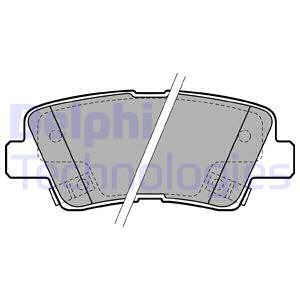 05P1558 Fren Balata Arka Ikazli Hyundai Elantra 1.6 D-Cvvt 2011-2015/ Sonata V 2.0 Vvti 2005-2010 / Kia Soul (Am) 1.6 Crdi 2009-/ Optima 1.7 Crdi 2012-