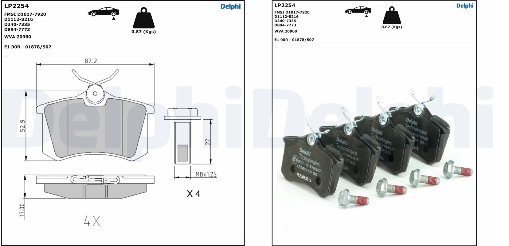 KALE 23973-A00-00-KD13 Fren Balata Ön Renault Clio Iii, Kangoo, Modus, Symbol Ii - Nissan Micra, Dacia Duster, Logan