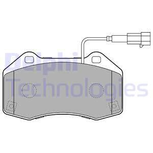FRD-FDB4320 Fren Balatasi On ( Fiat Punto Evo 1.3 Jtd 09-12 Alfa Romeo Mito 1.4 08-18 )