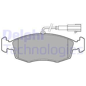 05P1653 Fren Balata On Fisli Fiat G.Punto Evo (199) 1.3 Mjt 2008-2012/ G.Punto Evo (199) 1.2i 2008-2012/ G.Punto Evo (199) 1.4 2008-2012/ G.Punto Evo (199) 1.6 2008-2012
