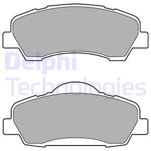 DEL-LP2485 Fren Balatasi On P301 P308 Ii 13> C-Elysee 1.2 Vti 12> C4 Cactus 14>