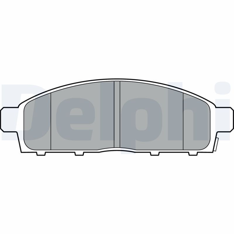 ZEG1242-22 Fren Balata On Ikazli Tel Delikli Mitsubishi L 200 2.4 Di-D 2015- / Fiat Fullback Pick-Up 2.4 D 2016-