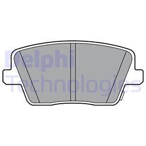 DEL-LP3404 Fren Balatasi Arka (Hyundai  I30)