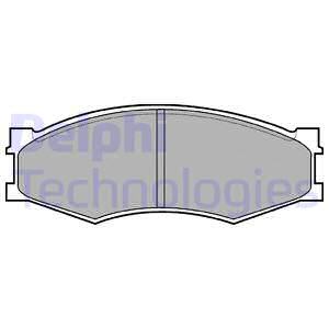 DEL-LP358 Balata Fren On-(Nissan  D21 1986/1997/D22 1998/2002 / Vanetta 86/95 )
