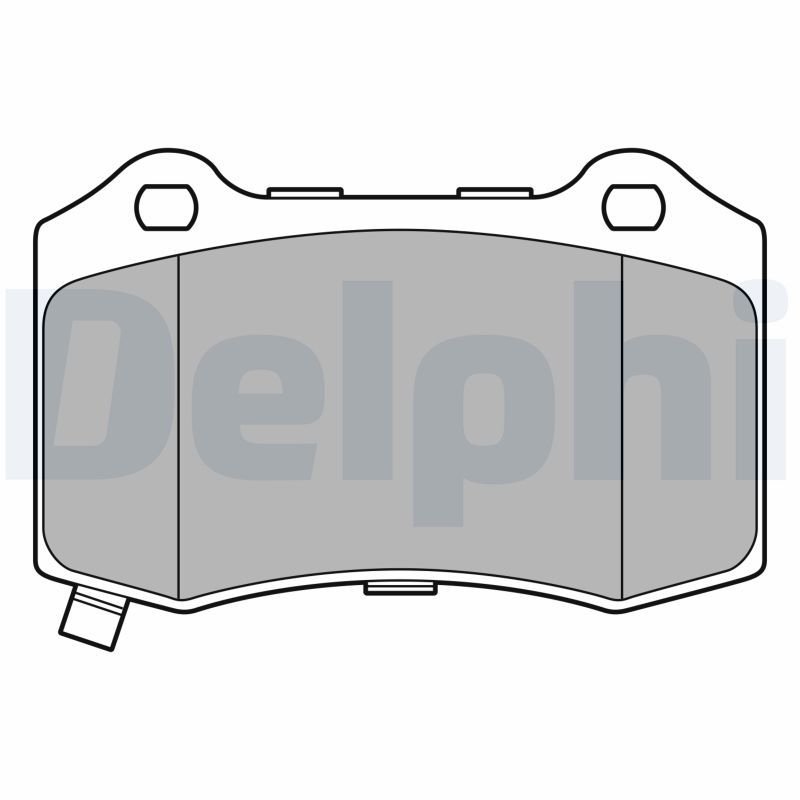 05P2255 Fren Balata Arka Tesla Model S 2015- / Model X 2012- / Hyundai Genesis 2008-2014 / Grand Cherokee Iv 2010-
