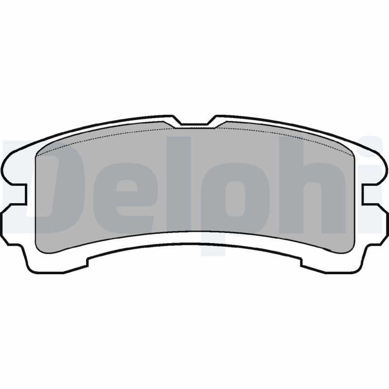 VAL-671191 Fren Disk Balatasi Arka Pathfinder 3.0 08 90-10 95 Terrano 3.0 10 87-09 94