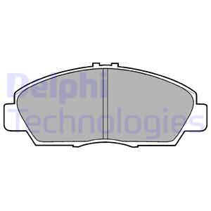 DEL-LP869 Balata Fren On-(Honda Accord 94/98  2.0 /Rover-600 94/  14 Jant  )