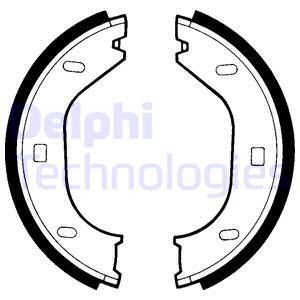 HLL-8DA 355 050-011 El Fren Balatasi Arka Bmw E30 E12 E 23 E24
