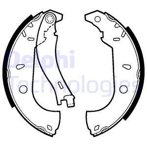 WBS1036 Fren Pabuc Balata Arka Fiat Tempra Sw 1.6i Levyeli 228,6x42 Mm 1992-1999/Fiat Tempra 2.0i 1992-1999