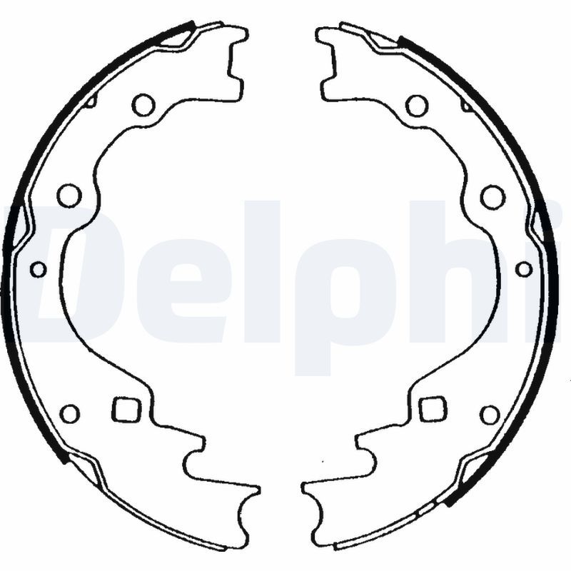 WBS1069 Fren Pabuc Balata Arka Kia Besta 2.2 D 260x51 Mm 1993-2003/Kia Pregio (Tb) 2.5 Tci D 1997-2002/Kia Pregio (Tb) 2.7 D 1997-2002/Mazda E 2200 (Sr2) 2.2 D 1984-2004