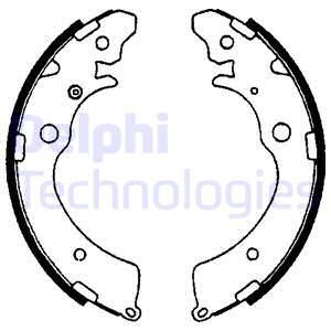 BOS-0986487440 Balata Fren Pabuc Arka Honda  Accord 90/97/Crv 97/01/Suzuki  Carry-Sk413 00/Jimny 98/  )