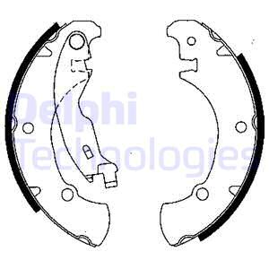 BOS-0986487560 Arka Kampana Balata ( Fiat Brava Bravo Marea )
