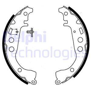 FRD-FSB582 Balata Fren Pabuc Arka-(Toyota  Yaris 99/05  1.0-1.3  )