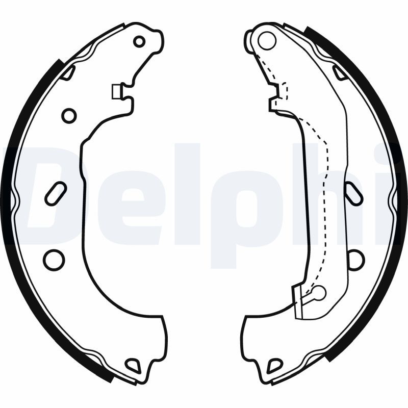 AP08550 Fren Pabuc Balata Arka Ford Transit Connect 1.8 Tdci Levyeli 228,6x58 Mm 2002-2013/Transit Connect 1.8i 16v 2002-2013