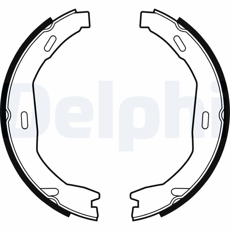 DEL-LS2006 El Fren Balatasi Mercedes W204 07/14 S204 07/14 C204 11/ A207 11/16
