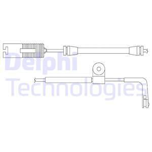 BFS010 Balata Ikaz Kablosu Sol-Sag On 830mm Bmw 5 Serisi (E39) 1995-2003