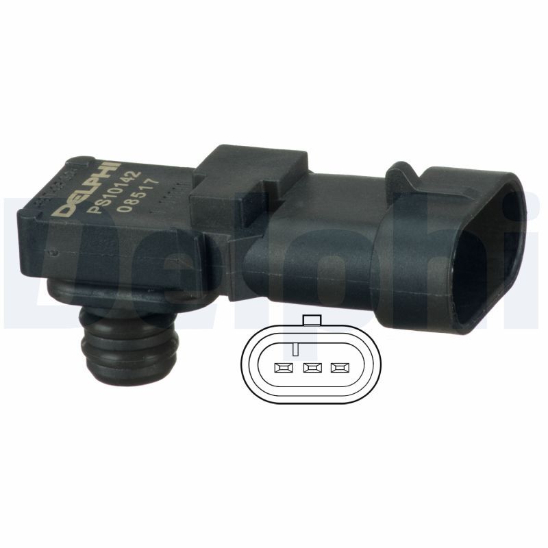 SAGEM-50112 Basinc Sensoru Clio I Ii Iii Megane I Ii Iii  Fluence Kangoo Trafic 2