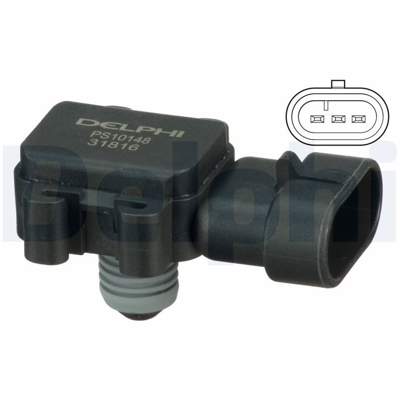ZMPS1085 Map Sensoru Opel Astra G 1.7 Cdti 1998-2005/ Astra H 1.7 Cdti 2004-2010/ Corsa C 1.7 Cdti 2000-2006/ Combo C 1.7 Cdti 2001-2006