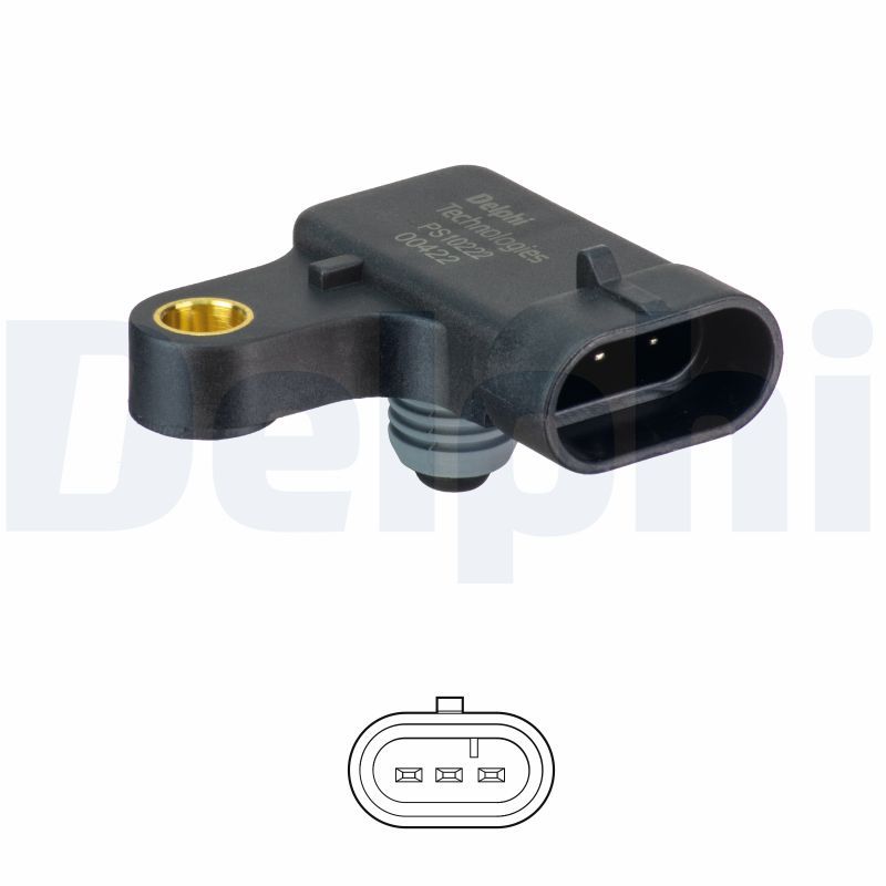 NGK-94242 Map Sensoru Chevrolet Lacetti Rezzo Daewoo Nubira 1.4-1.6 16v