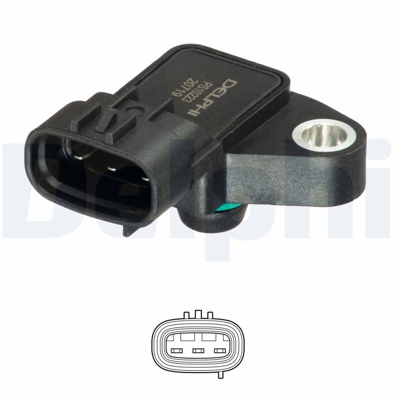 ZMPS1051 Map Sensoru Opel Agila B 1.0 -1.2 2008-2011 / Suzuki Splash 1.0 - 1.2 2008- / Sx4 (Gy) 1.6 2006-2013- / Vitara (Ly) 1.6 2015-