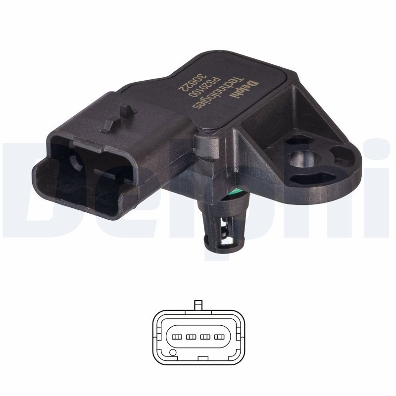 ZMPS1104 Map Sensoru Peugeot 207 1.4 - 1.6 2007-2013 / Mini Cooper (R56) 1.6 2007-2013