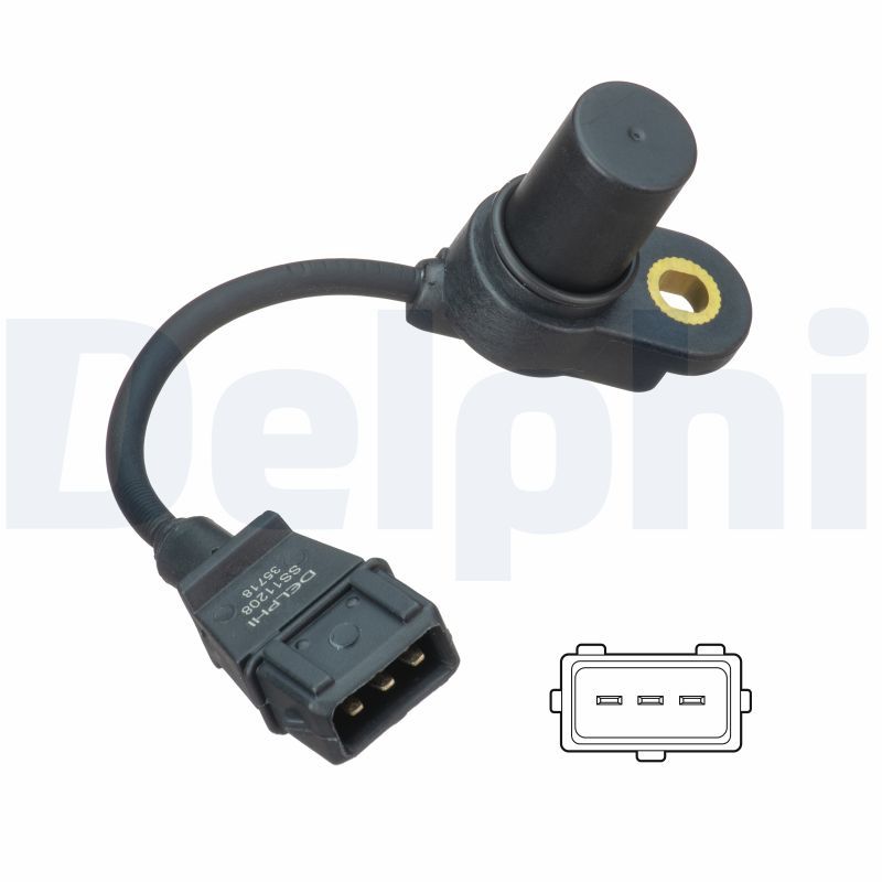 ZCKS1051 Eksantrik Devir Sensoru Kablolu 190 Mm Hyundai Accent I 1.3 I - 1.5 I 12v G4eh - G4ek 1994-2000