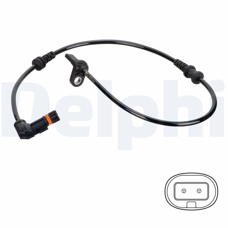ZAS1235 Abs Sensoru Arka Sol-Sag Mercedes A Serisi (W169) 04-12 / B Serisi (W245) 05-11