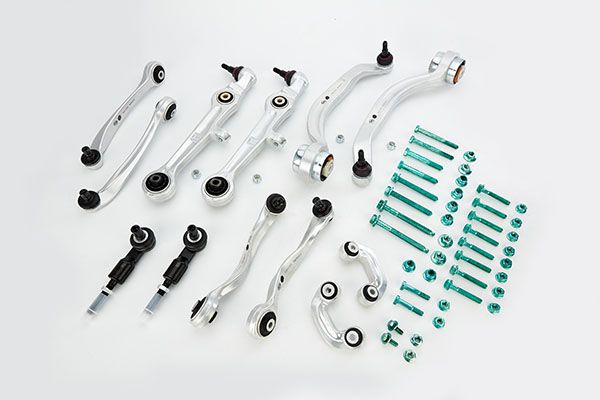 DEL-TC1500KIT On Alt Takim Set Ince Tip Rotil Aski Rotu Rot Basi Kaucuklu Tip Audi Seat