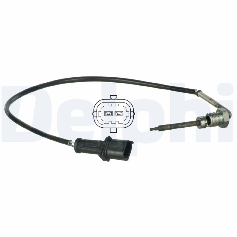 DEL-TS30005 Egzoz Sicaklik Sensoru  Alfa Romeo Fiat Mito Punto Evo 2008 - 2013
