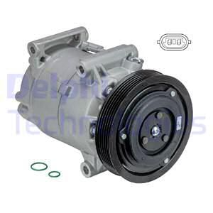 DEL-TSP0155831 Klima Kompresoru ( 6 Kanal 125 Mm) Megane I 96> Scenic I 96> Megane Ii 02-08 Scenic Ii 02-08 Qash
