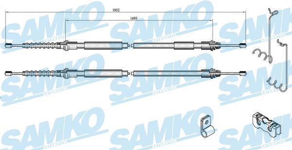 TRW-GCH556 El Freni Kablosu Ford