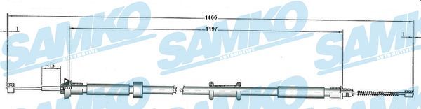 TRW GCH899 El Freni Kablosu 0 Ford Ka Ru8 -