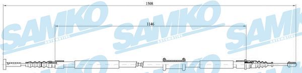 CAVO 1102270 El Fren Telleri Arka Sol Dedra 1.8-2.0-Td-1.6 Anti-Skid