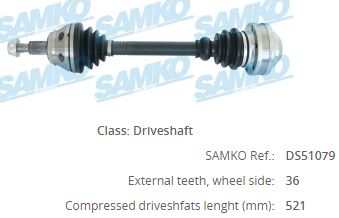 VW-8068 Komple Aks Sol On Uzunluk 520mm Vw Golf Iv (1j1) 1.9 Tdi 97-05/ Bora (1j2) 1.9 Tdi 98-05/ Audi A3 (8l1) 1.8 T - 1.9 Tdi 96-03/ Seat Leon (1m1) 1.9 Tdi 99-06/ Skoda Octavia (1u2) 1.9 Tdi 96-04