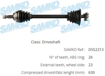 ANK-20102002 Aks Kafasi Dis Kangoo Clio 2006 1.5 Dci Kalin Freze Absli