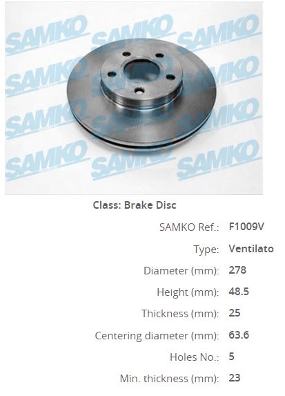 DEL-BG3868T Fren Diski On Havali   Focus Iii 11>  C Max 03>07 Volvo C30 06>12 C70 Ii 06>13 S40 Ii 04>12 V50  ( 2