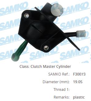 421682 Debriyaj Merkezi Ust Plastik 19,05mm Ford Fiesta Iv 1.25i 16v - 1.4i 16v 1996-2002
