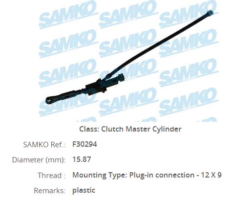 TRW-PNB614 Merkez Debriyaj Ust  (Citroen  C4 Picasso I 1.6vti 1.8i 07-/Berlingo 1.6hdi 08-/Partner 1.6hdi 08-)