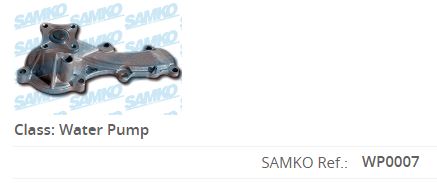 ZWP1136 Devirdaim Nissan Primera (P12) 1.8i 16v 2002- / Almera Ii (N16) 1.5i 16v 2000-2007 / Primera (P11) 1.6i 16v 1996-2001 / Primera (P12) 1.6i 2002- / Almera Tino (V10) 1.8 2000-