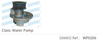 ZWP1028 Devirdaim Opel Vectra B 1.8i 16v 1999-2003 / Astra G 1.8 16v 1998-2005 / Vectra C 1.8 16v 2002-2008 / Astra H 1.8 2004-2010 / Corsa C 1.8 2000-2006 / Zafira A 1.8 16v 1999-2005 / Signum 1.8i 2003-
