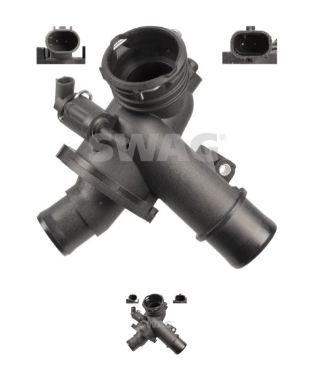 ZTH1007 Termostat Komple Cift Musurlu 95 C Mercedes C 220 Cdi 2007-2014 / E 200 Cdi 2009- / Vito (W639) 2003-2014 / Sprinter 2006-2009 / Vito (W447) 2014-