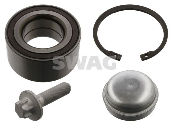 SKF VKBA 6509 Porya Rulmani Ön Pora Kapagi+Somun+Segman Dahil W169-245