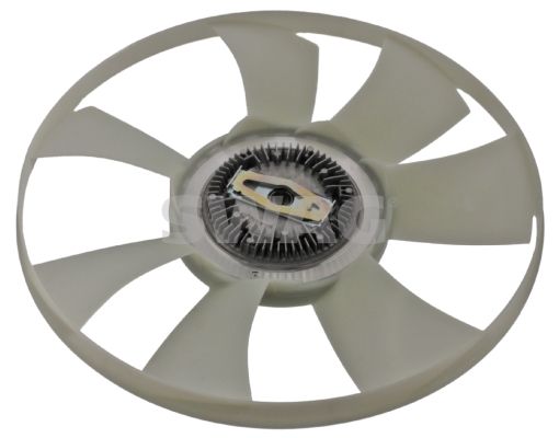 MGA-86100 Fan Termik  Vw Crafter 06-11  Mercedes Sprinter Om646-Om651 06-11  6 Kanat Siyah